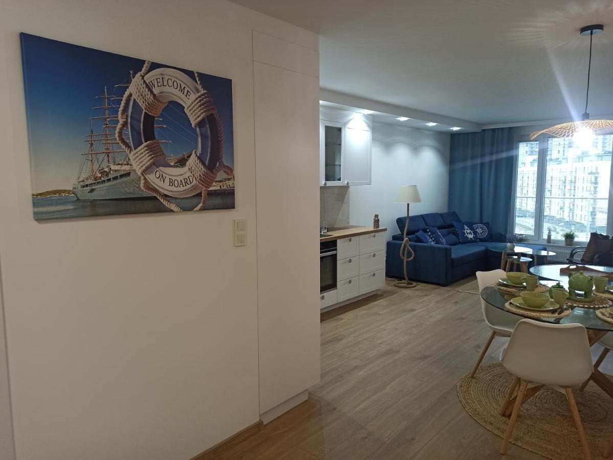 Apartament Baltic Sea -Przystan Letnica Гданьск Экстерьер фото